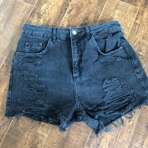 Size 10 Top Shop Moro Mom Short
